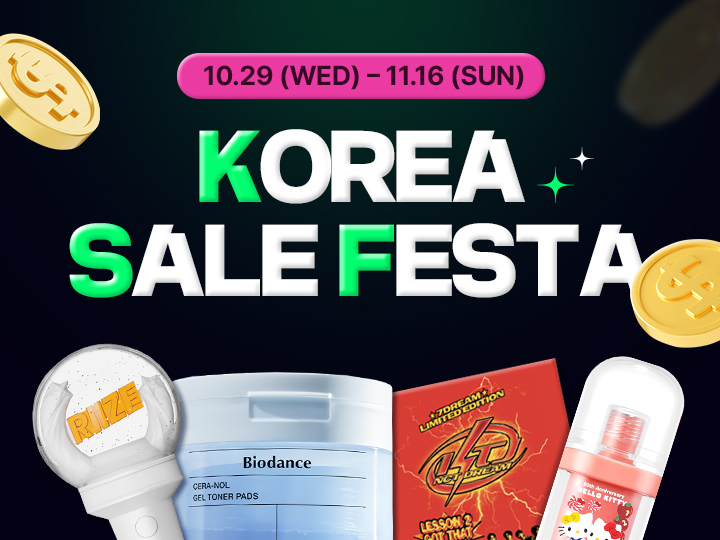 [KOREA SALE FESTA] SHIPPING FEE $0!!!!!!!