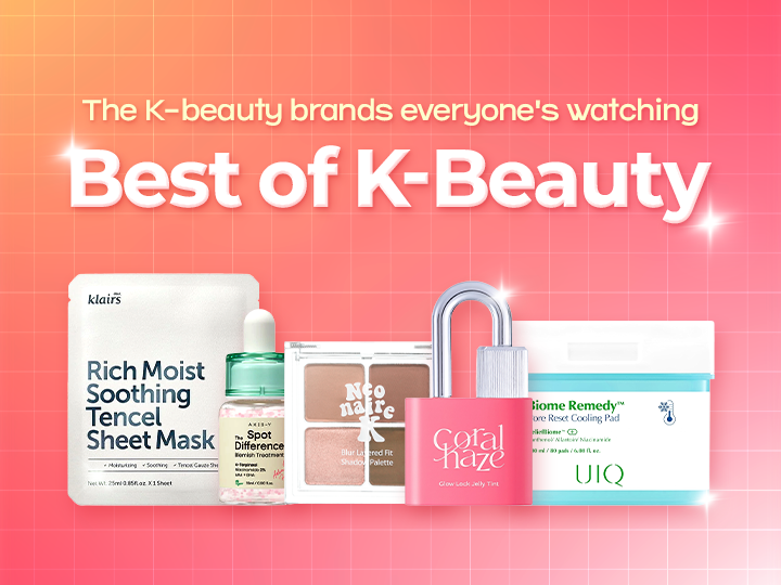 [K-Beauty] BEST OF K-BEAUTY