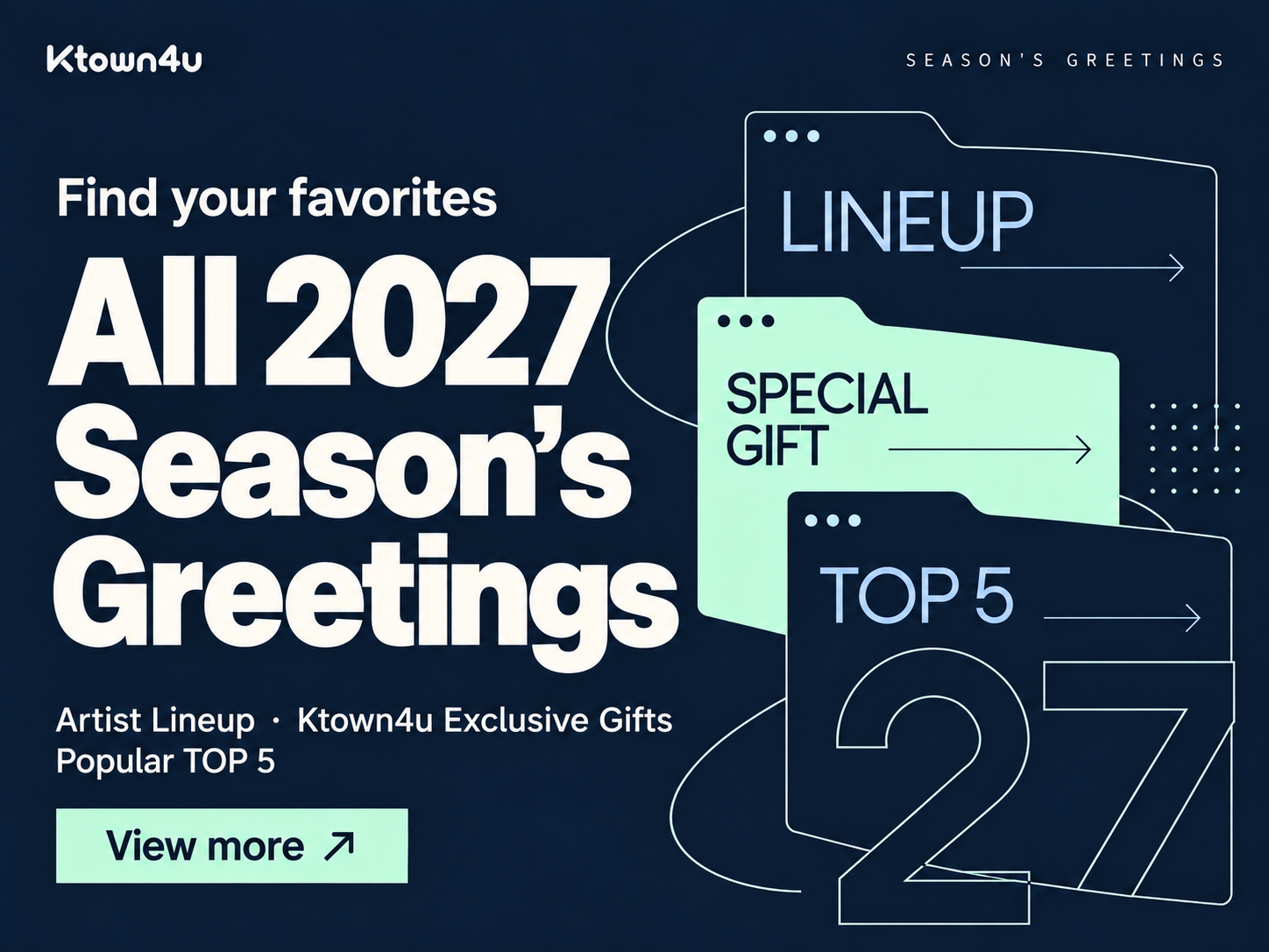 2027 SEASON’S GREETINGS