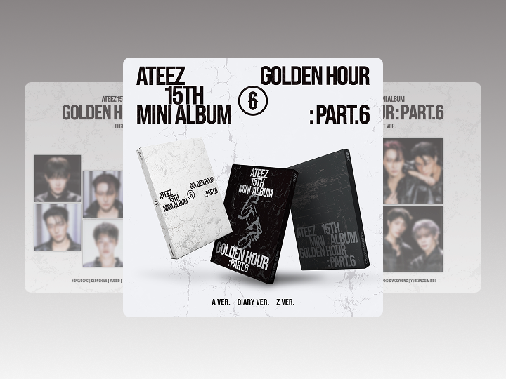 [ATEEZ] ATEEZ - 15th Mini Album [GOLDEN HOUR : Part.6]