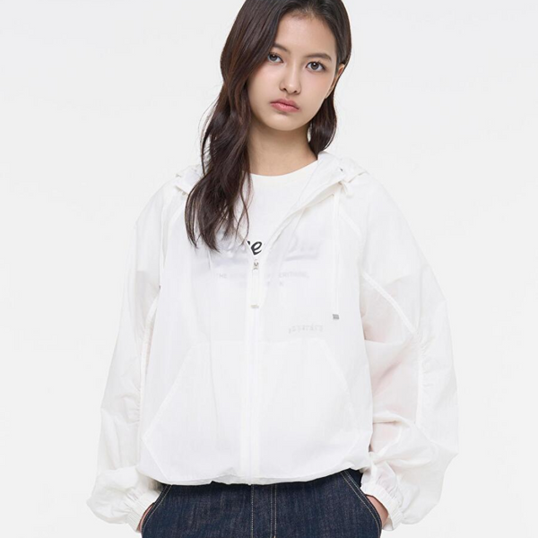 [Superdry] ウィメンズ シャーリング ウィンド ジャケット オフホワイト