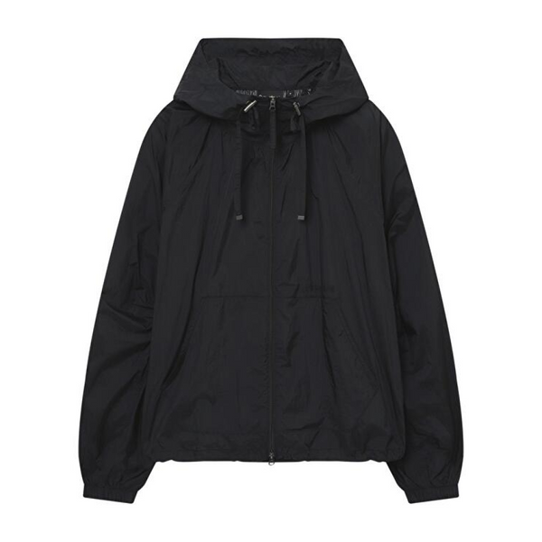 [Superdry] ウィメンズ グロッシー シャーリング ウィンド ジャケット ブラック