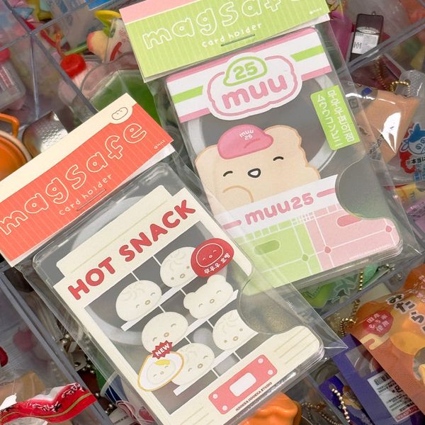 [HOOKKA HOOKKA STUDIO] MagSafe カードホルダー [ホットスナック]