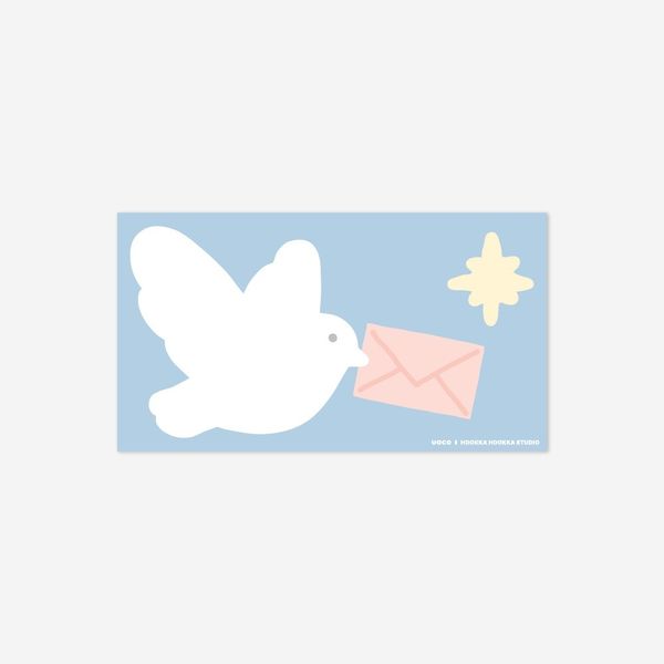 [HOOKKA HOOKKA STUDIO] ミニメモ [伝書鳩]