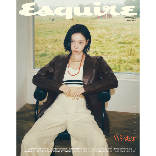 [Magazine] [26-04-03] ESQUIRE 2026.04 B Type (Cover : aespa : WINTER / Content : aespa : WINTER 16p, PARK BOGUM 12p)