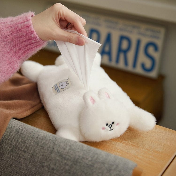 LINE FRIENDS_24 CO_抱抱棕 纸巾收纳包