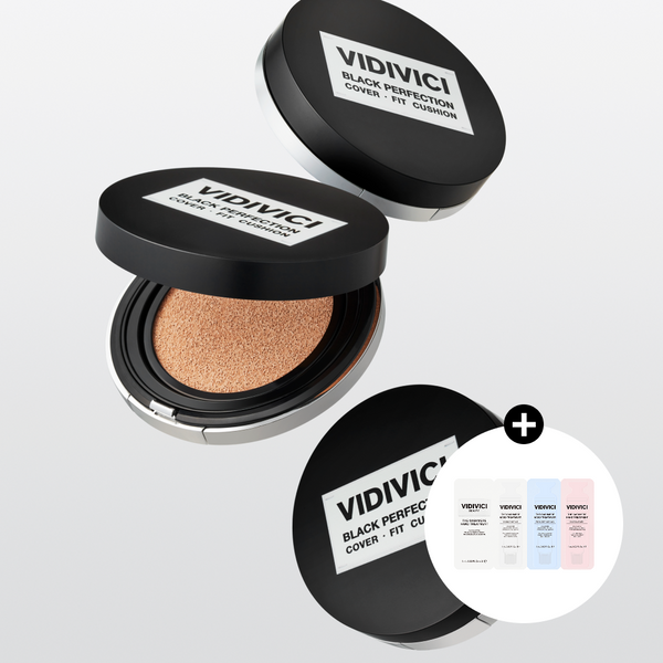 [VIDIVICI] Black Perfection Cover Fit Cushion 13g 7type (SPF 40 PA++)