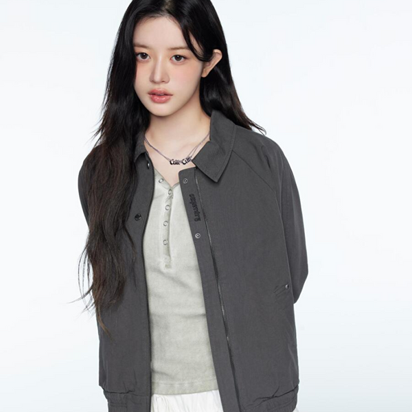 [Superdry] W V-NECK HENLEY LONG SLEEVE_BEIGE