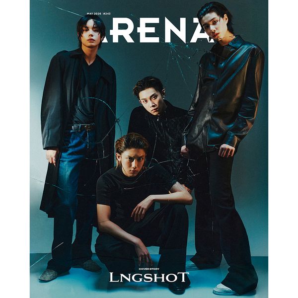 [雑誌] [26-04-20] ARENA HOMME 2026.05 A Type (表紙 : LNGSHOT / 内容 : LNGSHOT 18p, Lee Jae-wook 8p, AB6IX : PARK WOOJIN 8p, Keyveatz 10p)