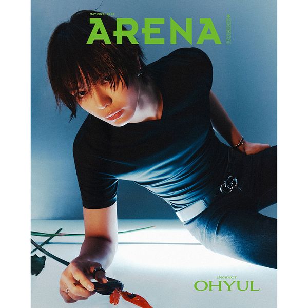 [雑誌] [26-04-20] ARENA HOMME 2026.05 C Type (表紙 : LNGSHOT : OHYUL / 内容 : LNGSHOT 18p, Lee Jae-wook 8p, AB6IX : PARK WOOJIN 8p, Keyveatz 10p)