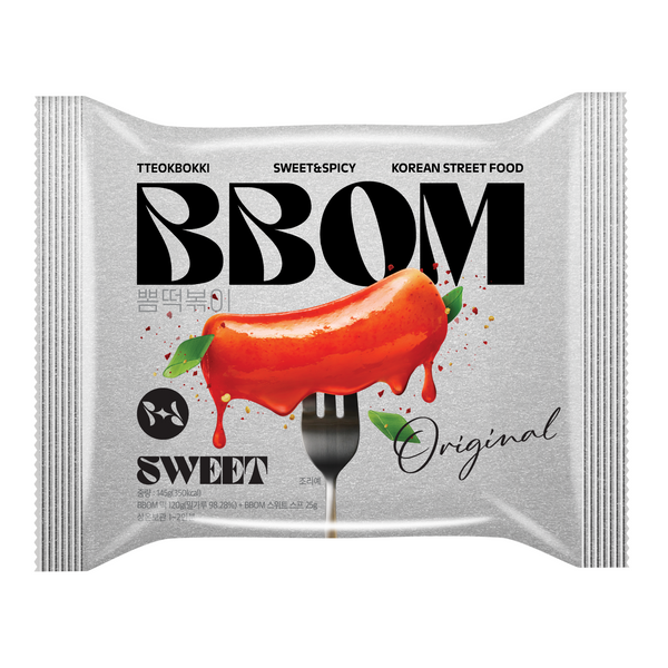 [BBOM] 뽐떡볶이 파우치 스위트 145g