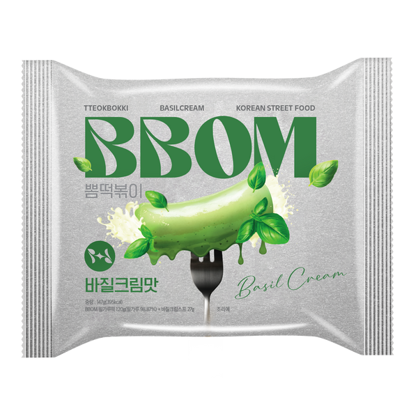 jp.ktown4u.com : [BBOM] BBOM TTEOKBOKKI POUCH (BASIL CREAM) 147g