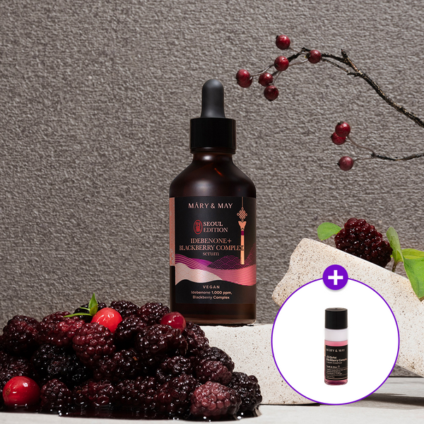 [Mary&May] イデベノン+ブラックベリーコンプレックスセラム 80ml