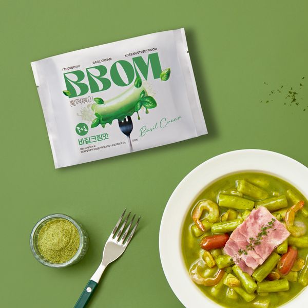 ボッコム Boccom Big-B OBF 美品 ktown4u.com : [BBOM] BBOM TTEOKBOKKI POUCH (BASIL CREAM) 147g