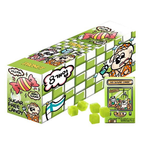 [PRONUT] Sugar-Free Xylitol Candy 30g*8ea_Shine-muscat