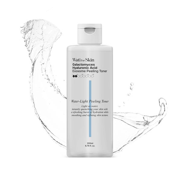 [Wati For Skin] Galactomyces Hyaluronic Acid Exosome Peeling Toner 200ml
