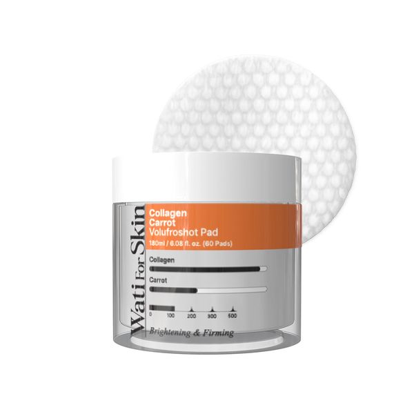 [Wati For Skin] Collagen Carrot Volufroshot Pad (60p)