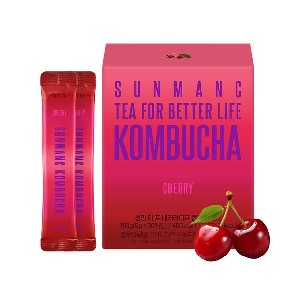 [SUNMANC KOMBUCHA] 30 STICKS CHERRY