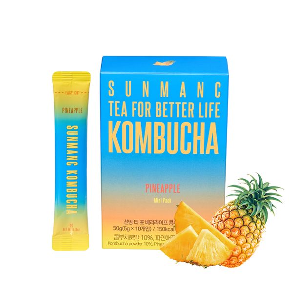 [SUNMANC KOMBUCHA] 10 STICKS PINEAPPLE