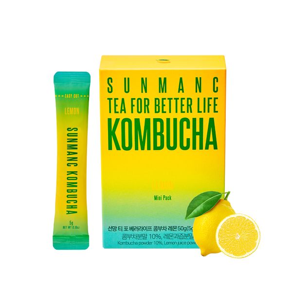 [SUNMANC KOMBUCHA] 10 STICKS LEMON