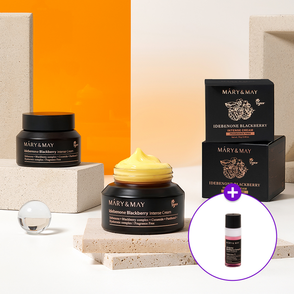 [Mary&May] Idebenone Blackberry Intense Cream 70g