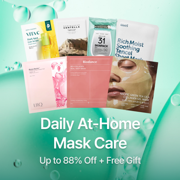 One Mask a Day for Tired Skin!