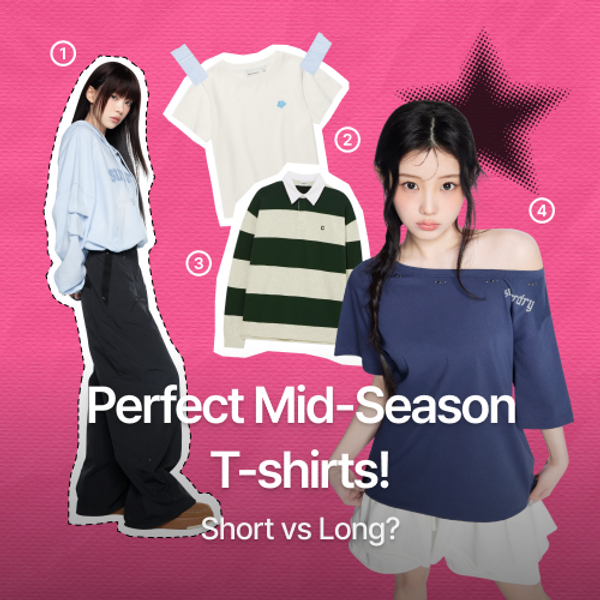 Perfect Mid-Season T-shirts!