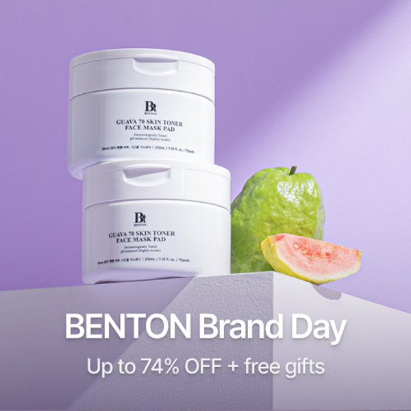Skin-friendly Benton Brand Day!