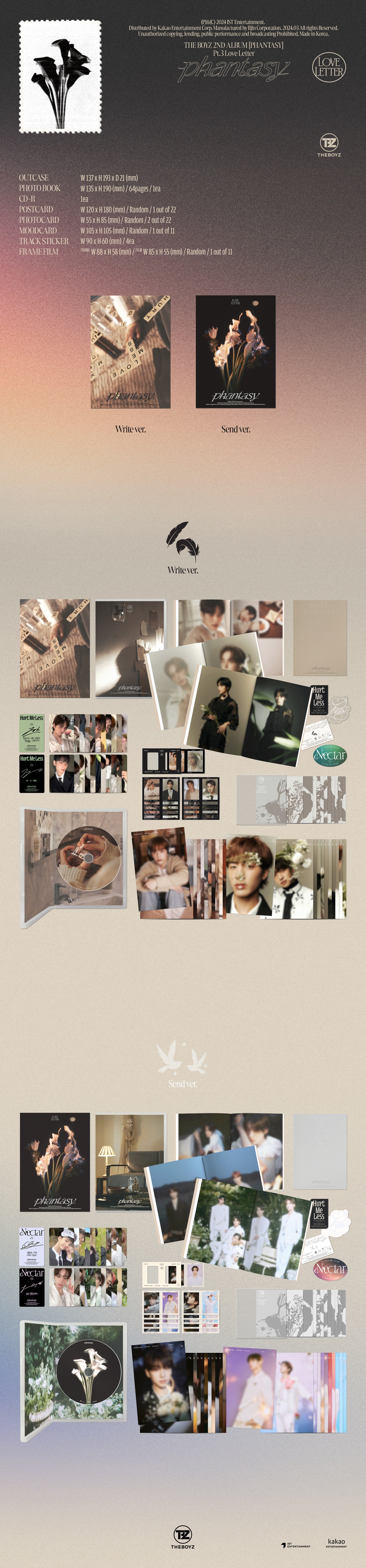 ktown4u.com : THE BOYZ - 2ND ALBUM [[PHANTASY] Pt.3 Love