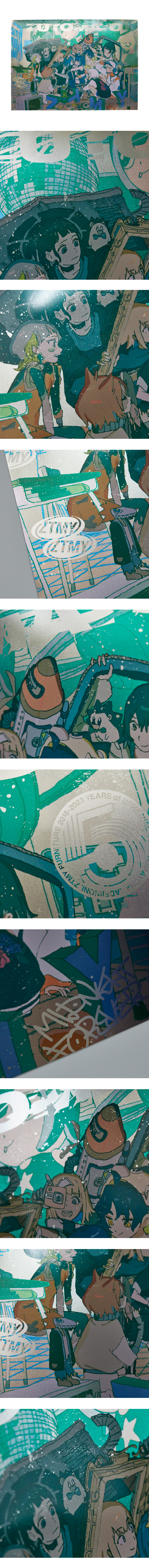 ZUTOMAYO 5th HP TOP llic Poster 1 と2 ktown4u.com : ZUTOMAYO - ZUTOMAYO 5th HP TOP Metallic Poster 2