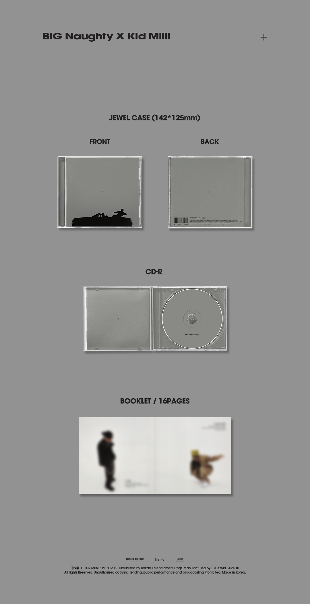 ktown4u.com : BIG Naughty, Kid Milli - Mini Album [+]