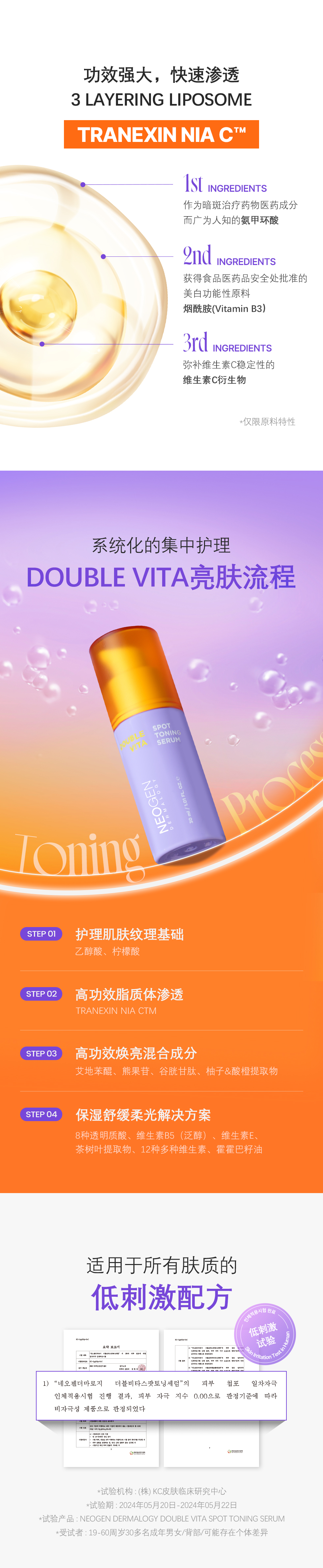 cn.ktown4u.com : [NEOGEN] DOUBLE VITA SPOT TONING SERUM 30ml