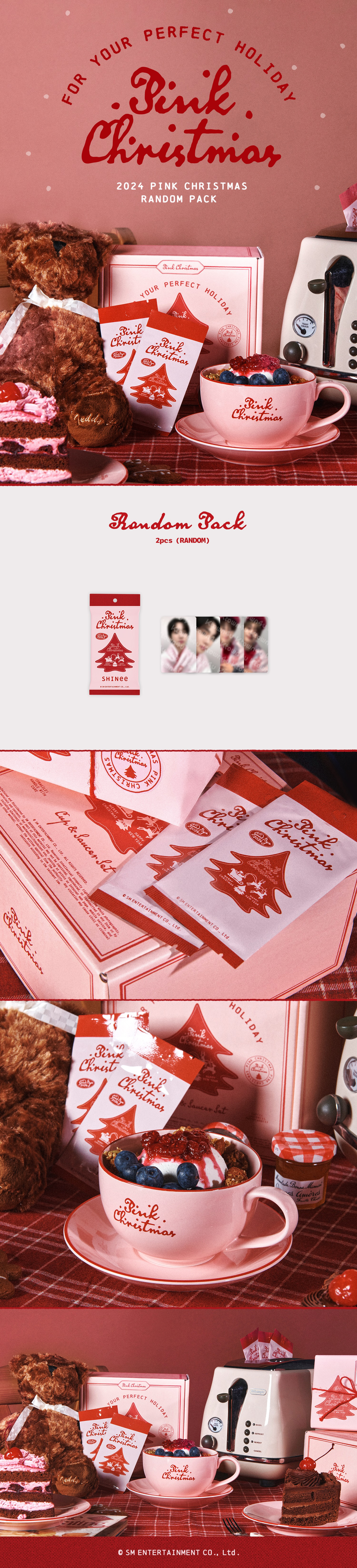 ktown4u.com : SHINee - [2024 PINK CHRISTMAS] PINK CHRISTMAS PHOTO