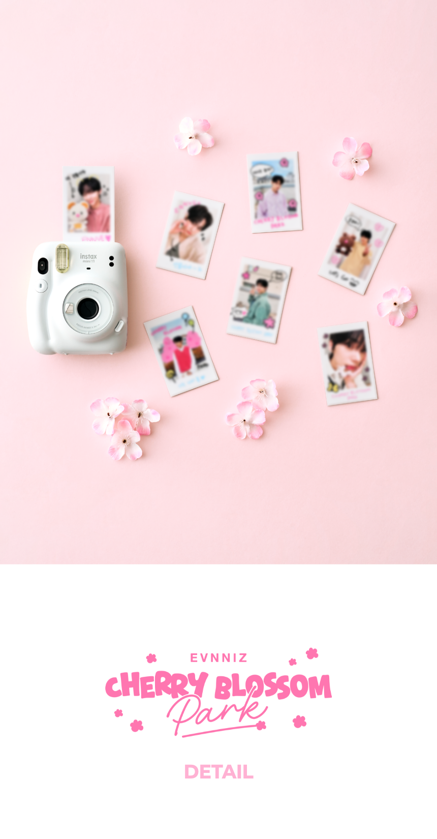 EVNNE ポラロイド ktown4u.com : EVNNE - [CHERRY BLOSSOM MERCH] Random Polaroid