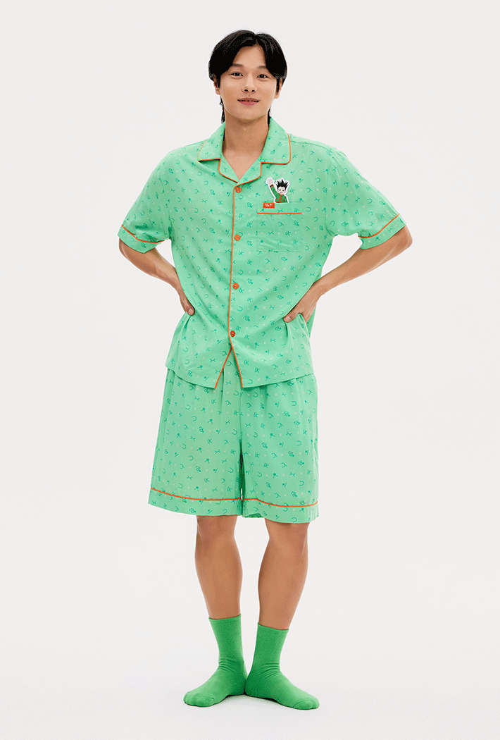 SPAO ハンター×ハンター ゴン(GON) パジャマ Ｍ SPAO ハンター×ハンター ゴン(GON) パジャマ M - メルカリ