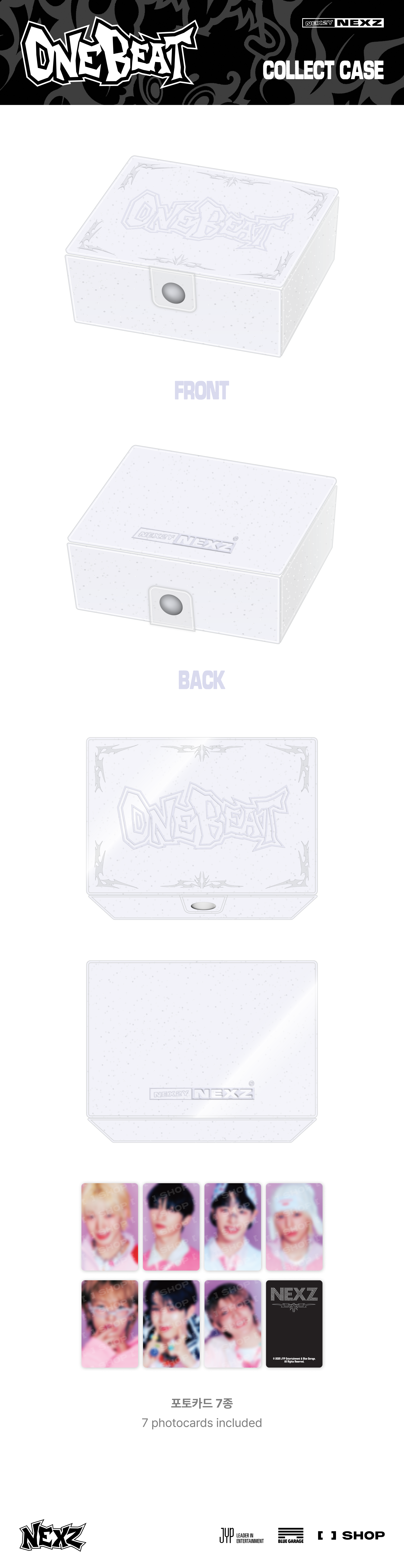 NuNew 韓国ショーケース　グッズ　スペシャルセット 新品・未開封　ラスト jp.ktown4u.com : NEXZ - [SPECIAL CONCERT [ONE BEAT]] COLLECT CASE