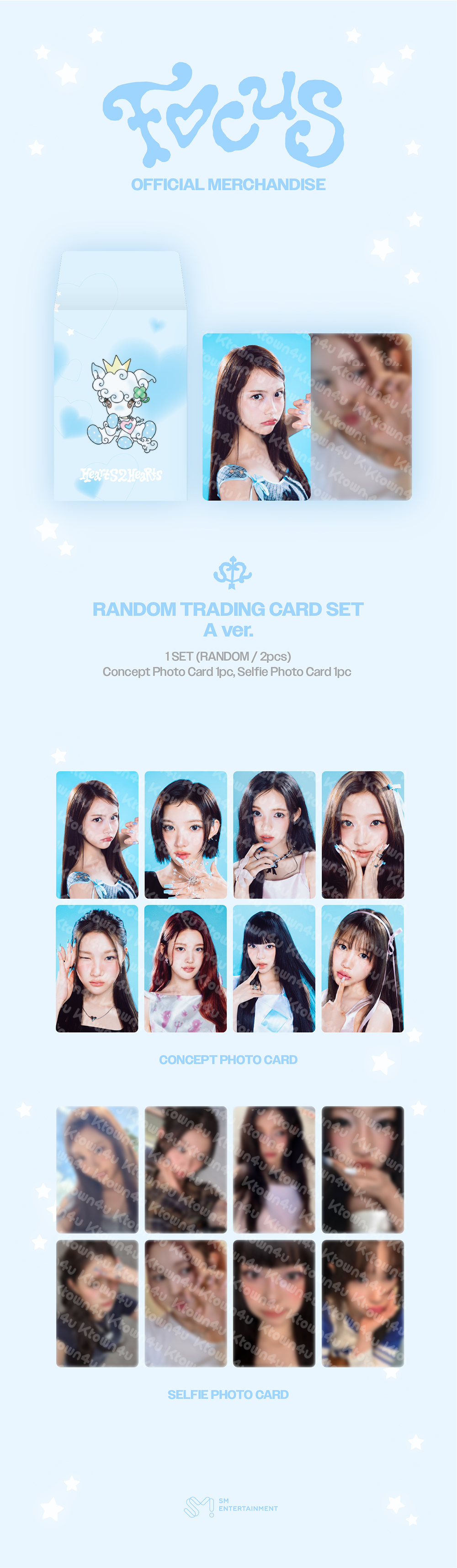 ktown4u.com : Hearts2Hearts - [1st Mini Album [FOCUS] MD] RANDOM