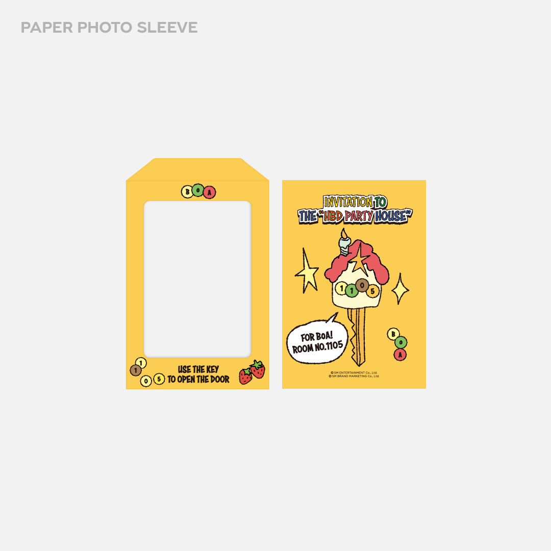 ktown4u.com : BoA - [SM ARTIST BIRTHDAY] PARTY CARD