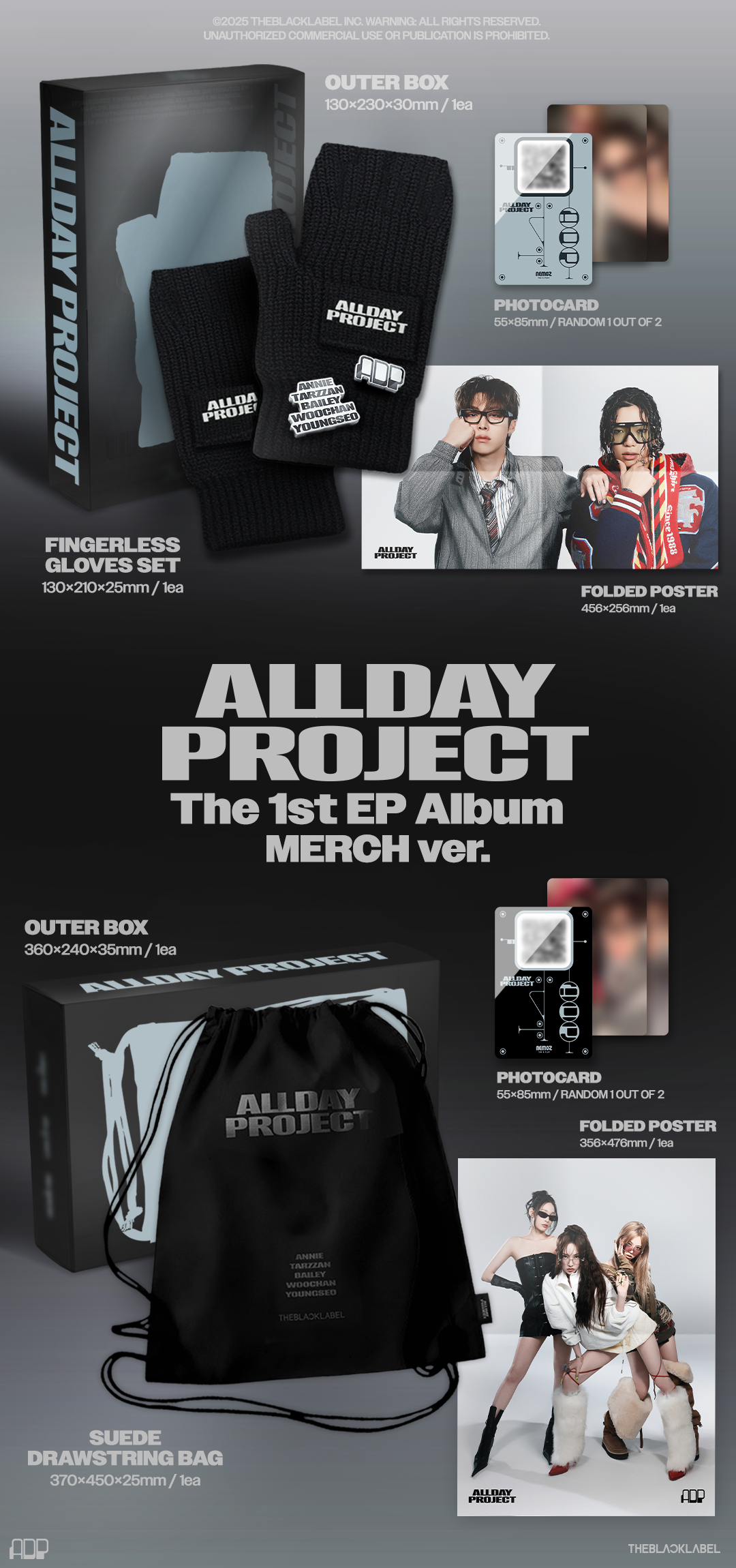 ktown4u.com : [2CD SET] ALLDAY PROJECT - The 1st EP Album 'ALLDAY