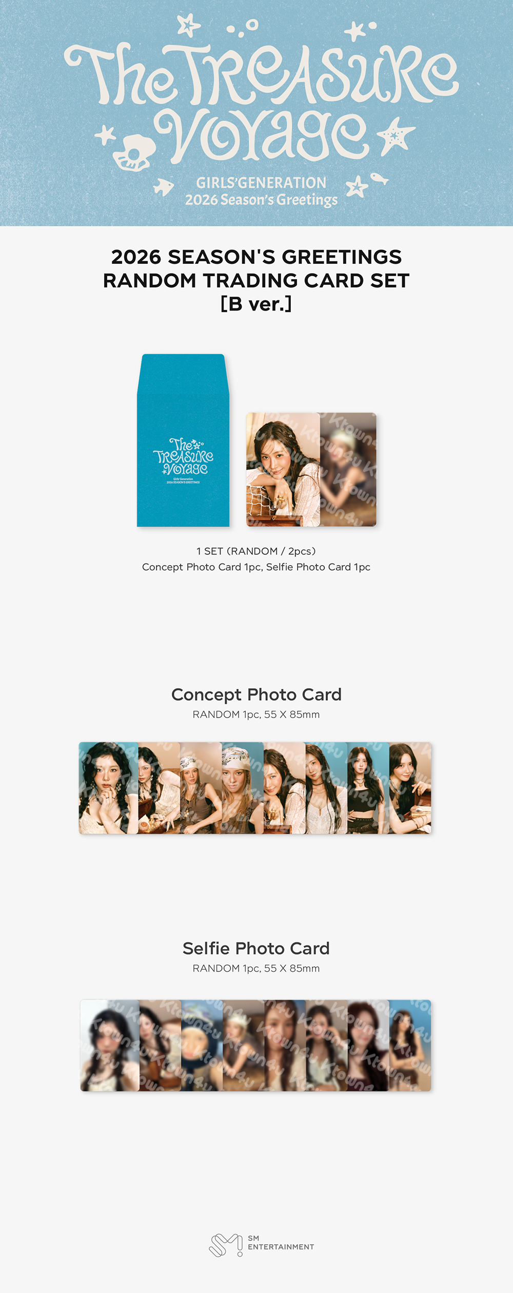 jp.ktown4u.com : Girls' Generation - [2026 SM ARTIST SEASON'S