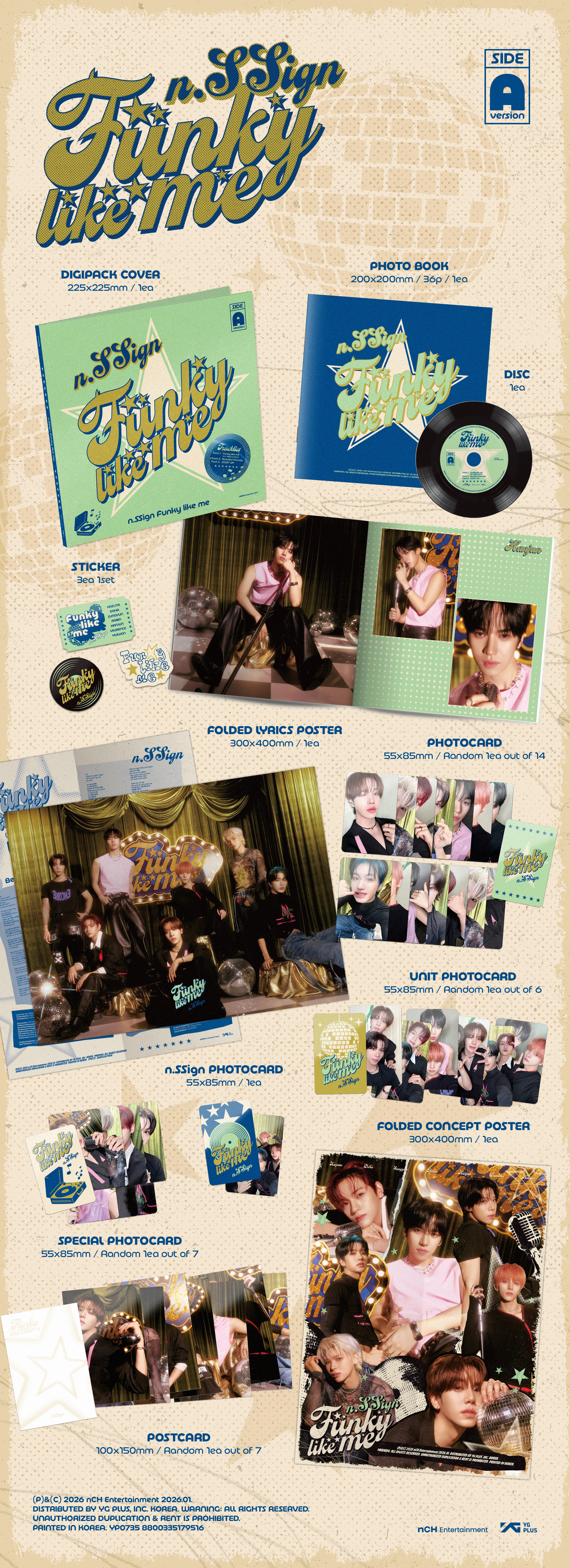 jp.ktown4u.com : [2CD セット] n.SSign - [Funky like me]