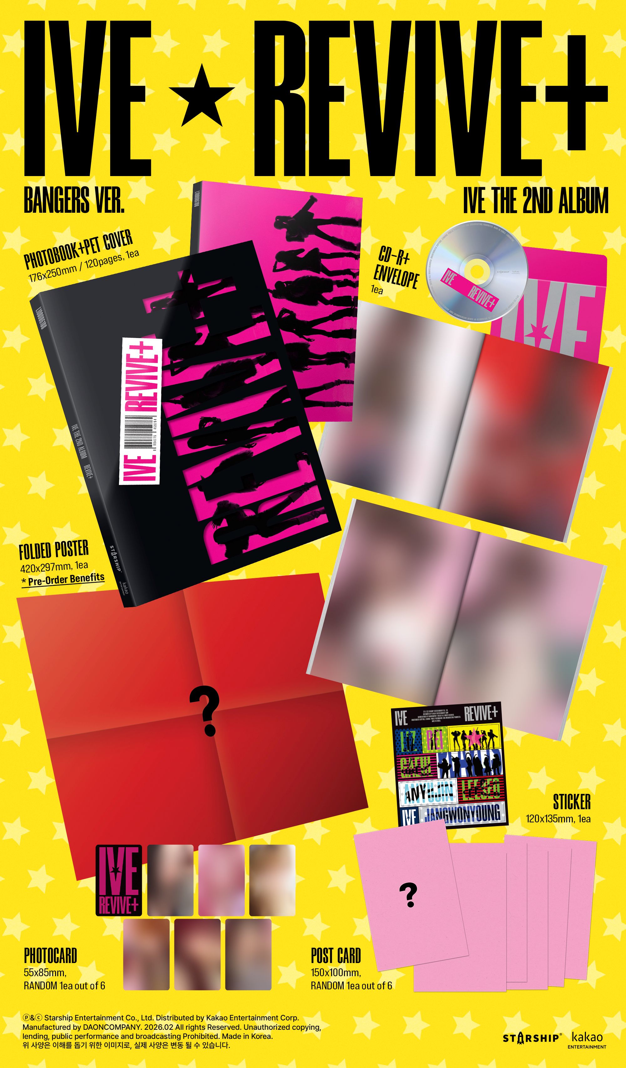 ktown4u.com : [Ktown4u Special Gift] IVE - 2nd Album [REVIVE+]