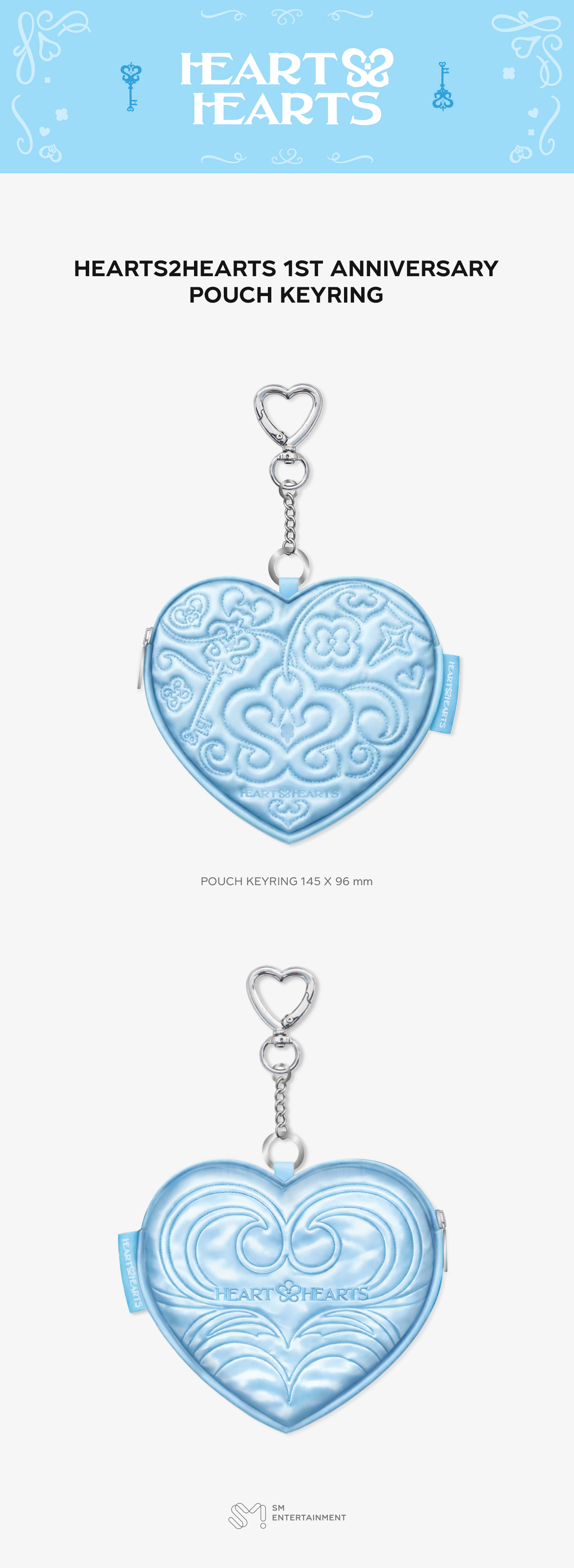 jp.ktown4u.com : Hearts2Hearts - [1ST ANNIVERSARY MD] POUCH KEYRING