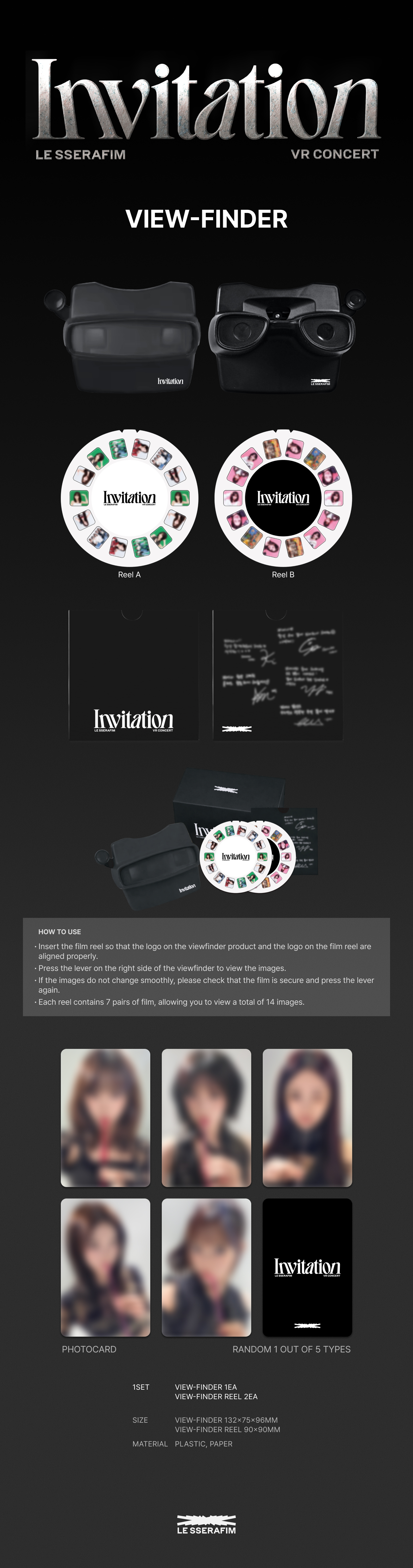 ktown4u.com : LE SSERAFIM - [[Invitation] VR CONCERT] View Master