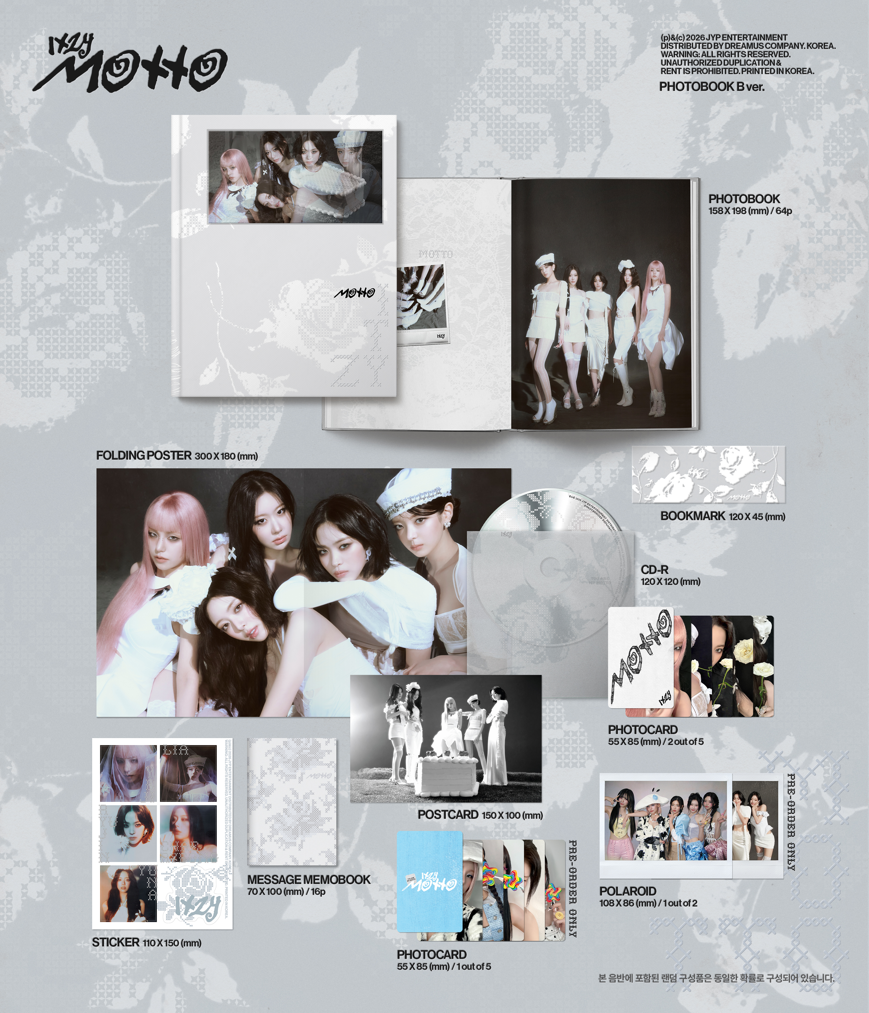 jp.ktown4u.com : [ITZY日本ファンクラブ連合][3CD セット] ITZY