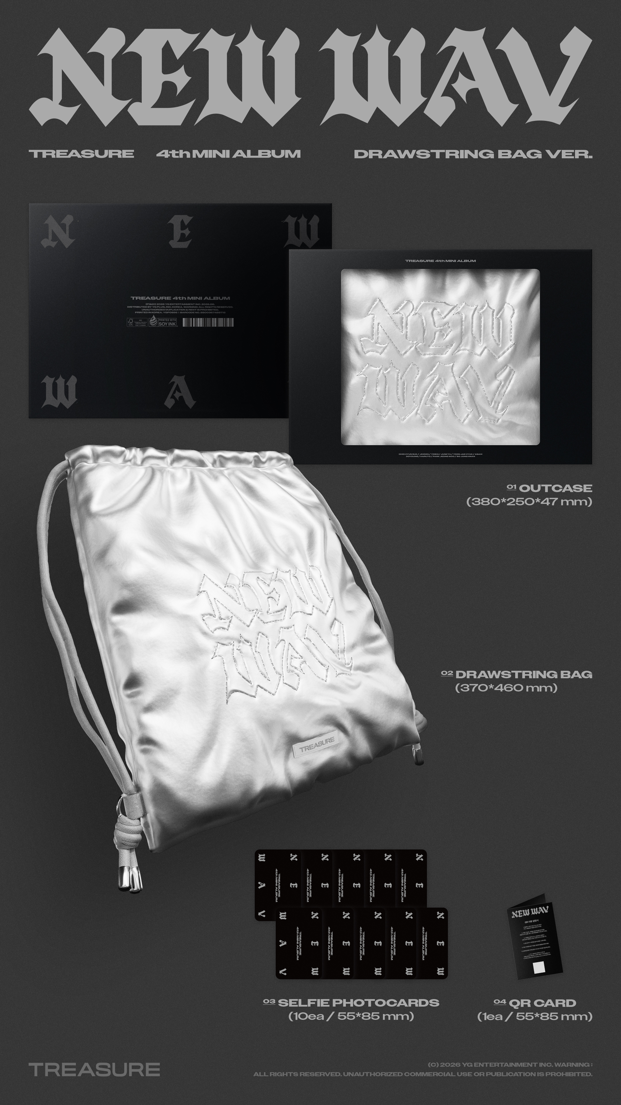 jp.ktown4u.com : [TeumesJapan] TREASURE 4th MINI ALBUM [NEW WAV