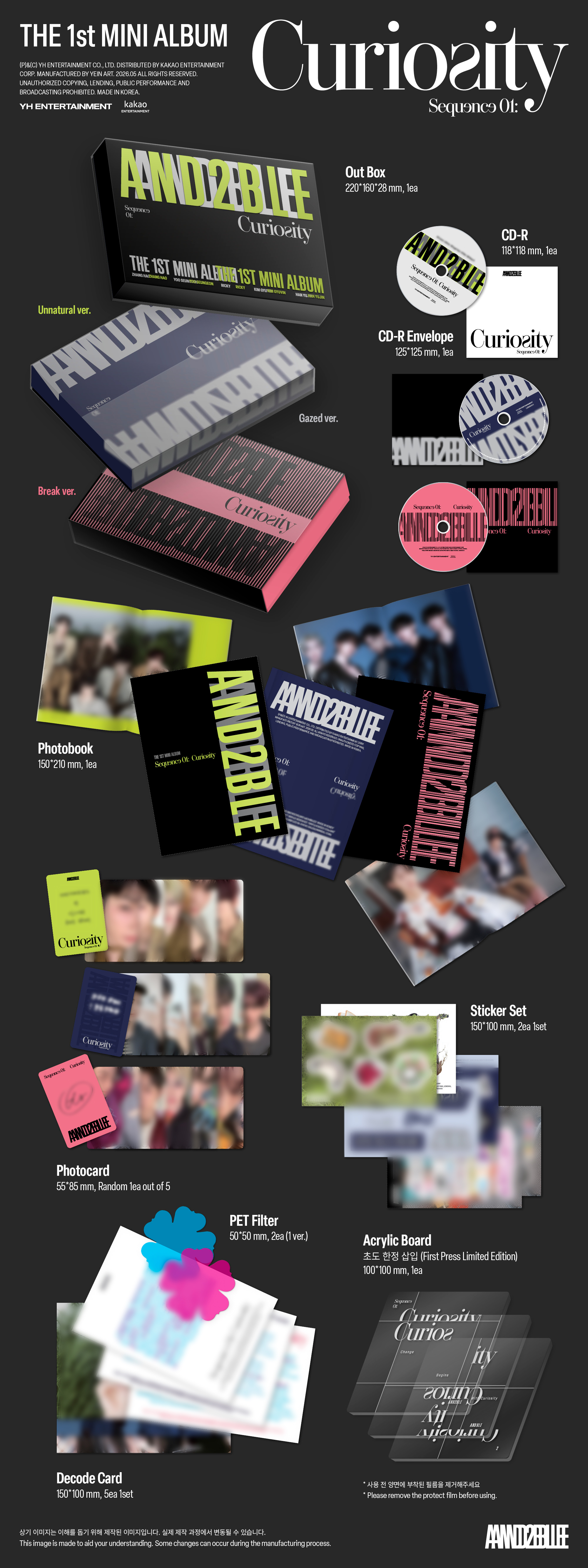 jp.ktown4u.com : [Ktown4u店舗特典] [3CD セット] AND2BLE - ミニ