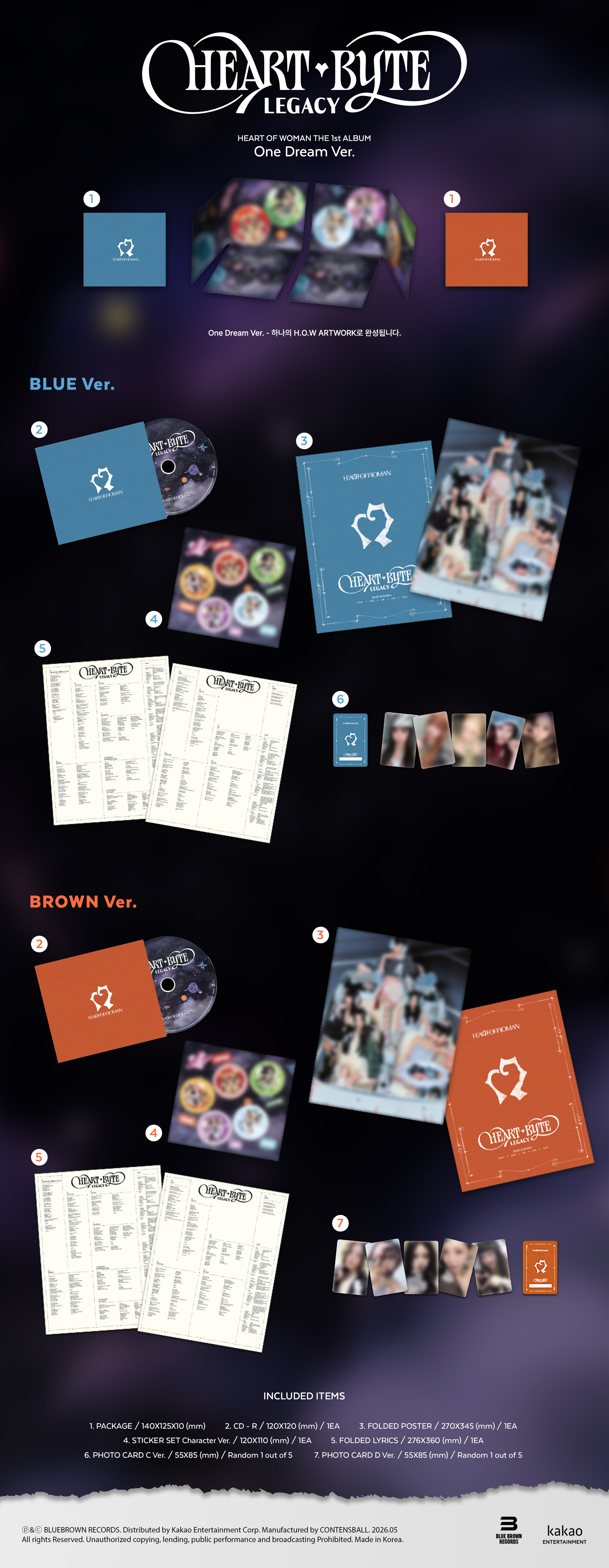 jp.ktown4u.com : [2CD セット] HEART OF WOMAN - 正規アルバム1集