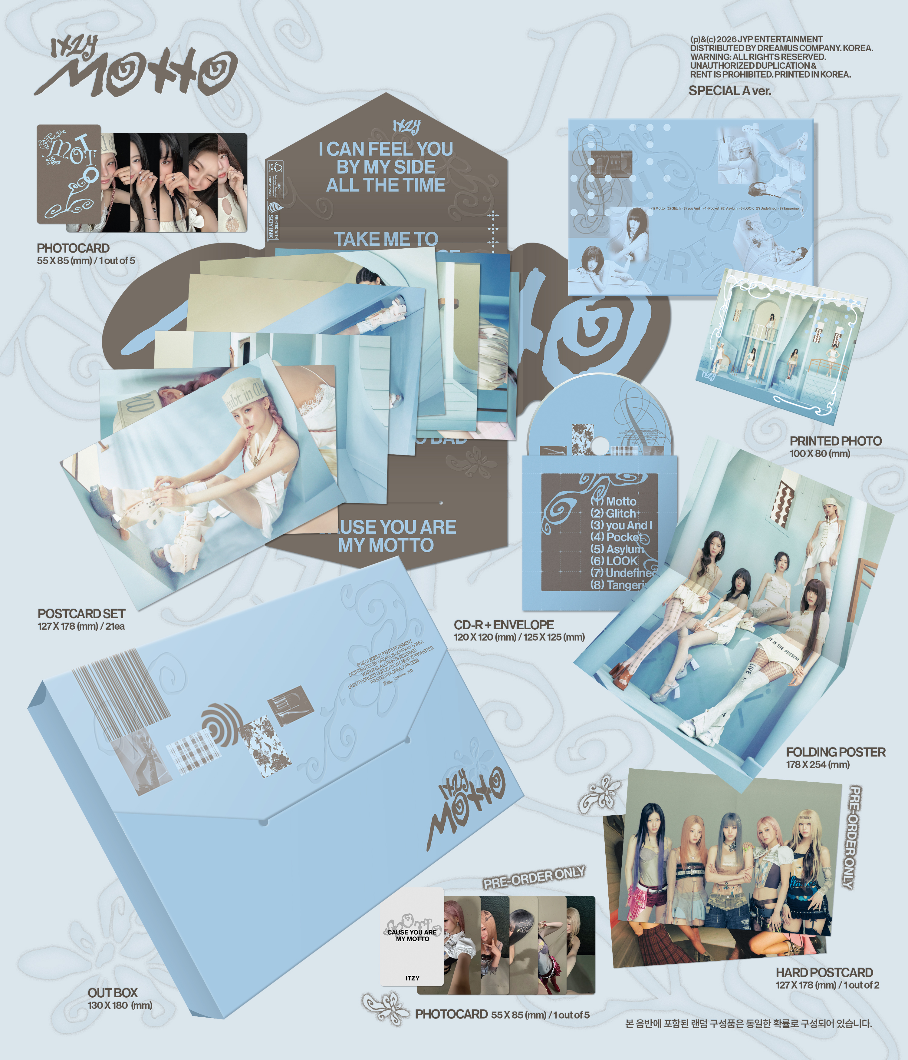 jp.ktown4u.com : ITZY - [Motto] (SPECIAL Ver.) (Random Ver.)