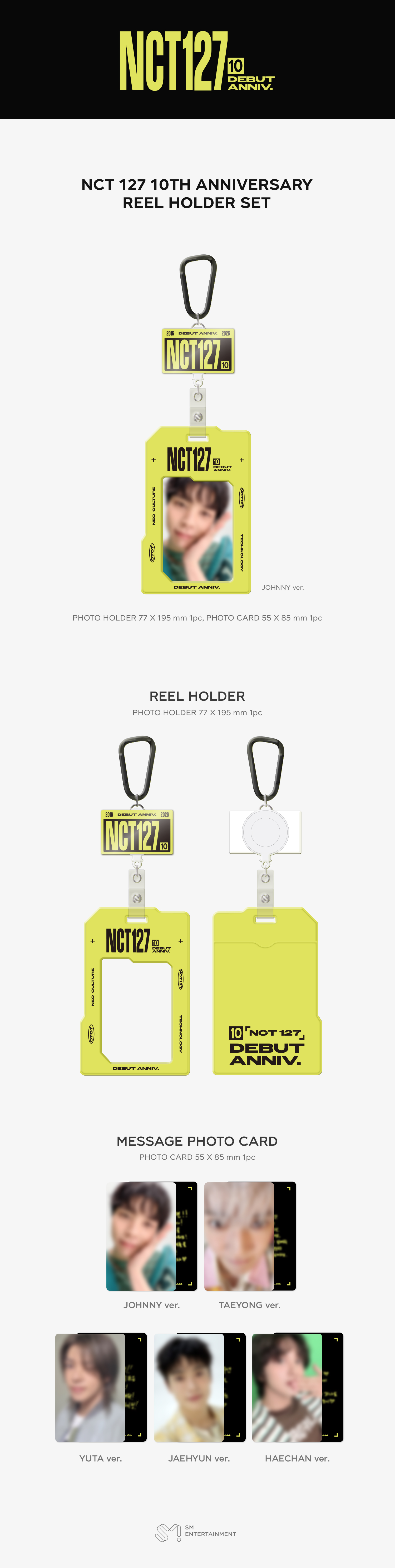 ktown4u.com : NCT 127 - [10th ANNIVERSARY MD] REEL HOLDER SET